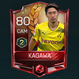Shinji Kagawa 80 OVR Fifa Mobile 18 VS Attack Season 2 Player