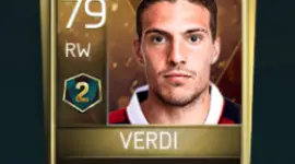 Simone Verdi 79 OVR Fifa Mobile 18 VS Attack Season 2 Player