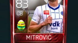 Stefan Mitrović 83 OVR Fifa Mobile 18 Easter Player - White Edition Player