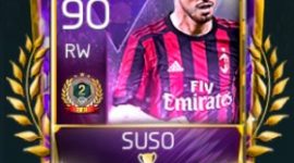 Suso 90 OVR Fifa Mobile 18 VS Attack Rewards Player