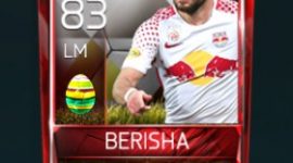 Valon Berisha 83 OVR Fifa Mobile 18 Easter Player - White Edition Player