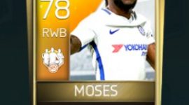 Victor Moses 78 OVR Fifa Mobile 18 TOTW April 2018 Week 4 Player