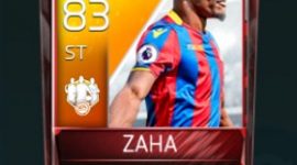 Wilfried Zaha 83 OVR Fifa Mobile 18 TOTW April 2018 Week 3 Player