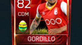 Yeison Gordillo 82 OVR Fifa Mobile 18 Easter Player - Red Edition Player