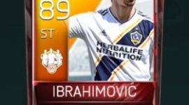 Zlatan Ibrahimović 89 OVR Fifa Mobile 18 TOTW April 2018 Week 1 Player