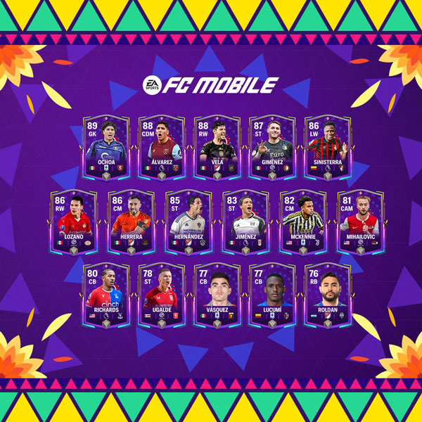 EA FC Mobile 24 Día de los Muertos Players