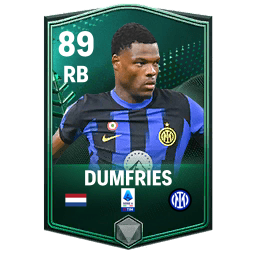 89 OVR RB Denzel Dumfries (Winter Wildcards)