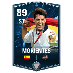 89 OVR ST Morientes (Heroes)