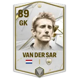 89 OVR GK Edwin van der Sar (Icons)