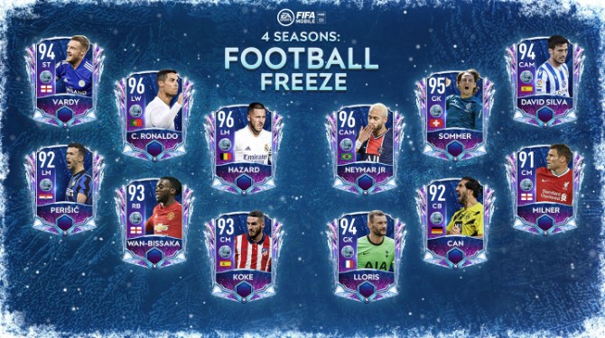 FIFA Mobile Football Freeze Players