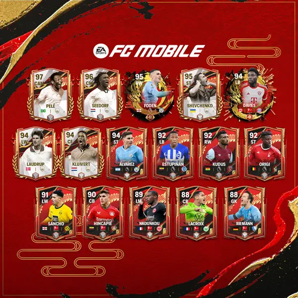 EA Sports FC Mobile 24: Lunar New Year Featured  Players