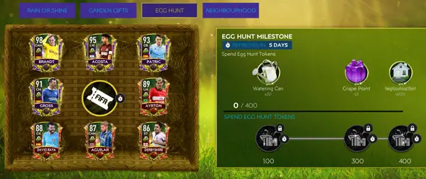 FIFA Mobile 21 Spring Break Egg Hunt