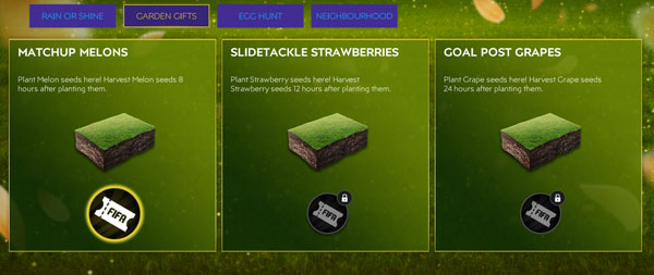 FIFA Mobile 21 Spring Break Garden Gifts