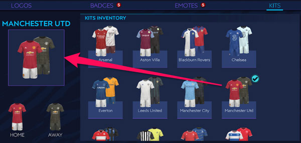 How to Change Kits in FIFA Mobile 