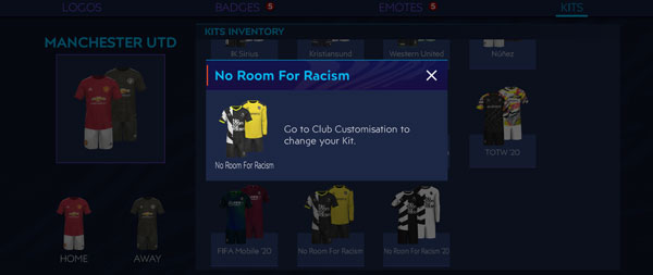 Free Kits in FIFA Mobile