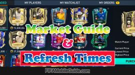 FIFA Mobile Market Guide and Refresh Times