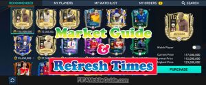 FC Mobile Market Guide and Refresh Times