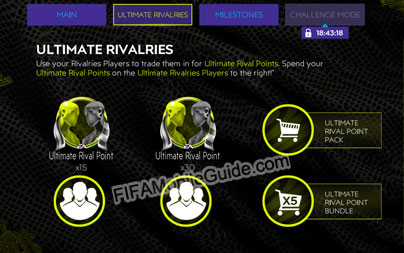 FIFA Mobile 21 Rivalries SBC