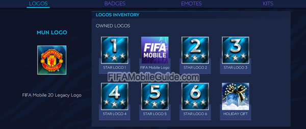 Club Customisation in FIFA Mobile