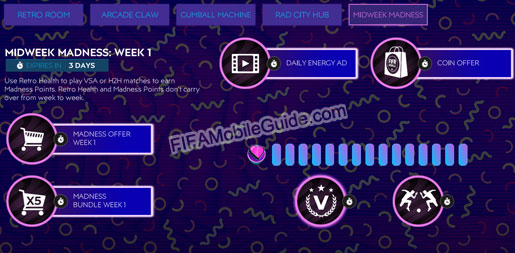 FIFA Mobile 21 Ultimate Memories: Retro Stars Midweek Madness