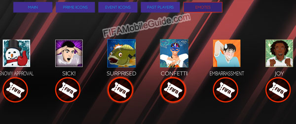 FIFA Mobile 21: Black Friday Flash Sale Emotes