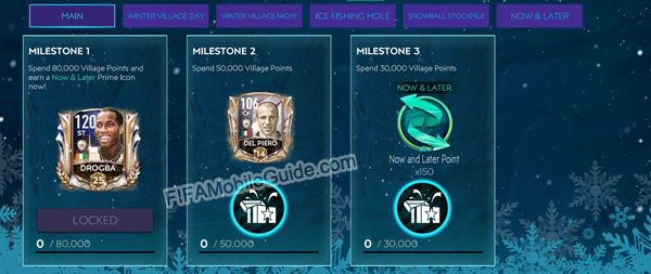 FIFA Mobile 21 Preseason Freeze Milestones