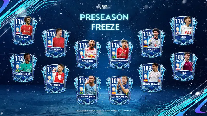 FIFA Mobile 21 Preseason TOTW Players