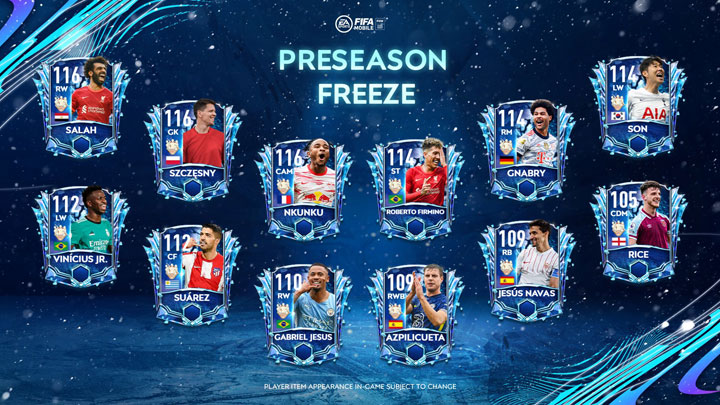 FIFA Mobile 21 Preseason TOTW Players