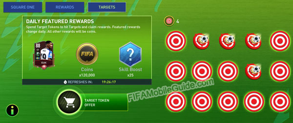 FIFA Mobile 22 New Beginnings Targets and Daily Featured Rewards
