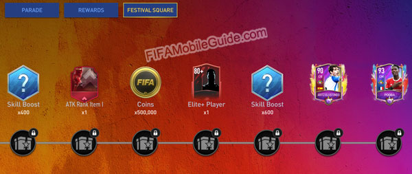 FIFA Mobile 22 Carniball Milestones in Festival Square Chapter