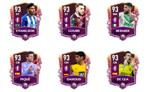 FIFA Mobile 22: January POTM Players