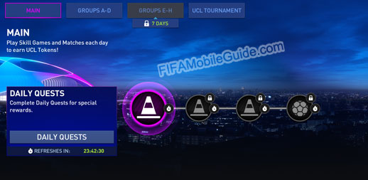 FIFA Mobile 22: UEFA Champions League (UCL) Main Chapter