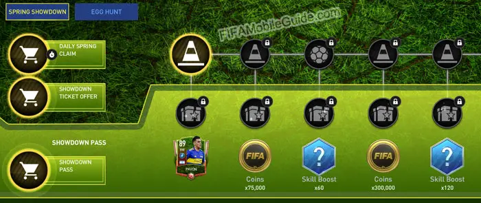 FIFA Mobile 22 Spring Showdown Main event and Pass