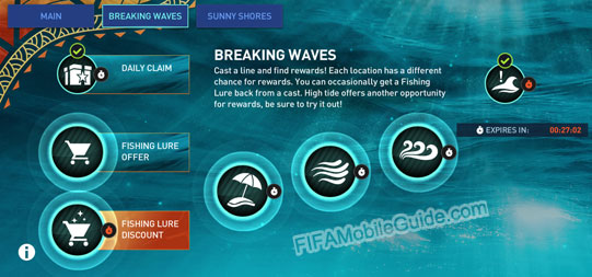 FIFA Mobile 22: Tropical Tour Breaking Waves