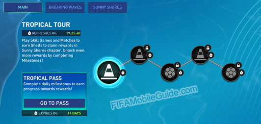 FIFA Mobile 22: Tropical Tour Skill Games and Matches