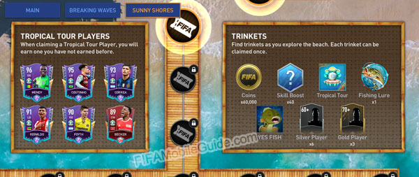 FIFA Mobile 22: Tropical Tour Sunny Shores