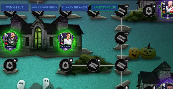 FIFA Mobile 22: Scream Team Haunted House