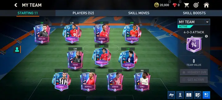 FIFA Mobile 22-23 Limited Beta Players