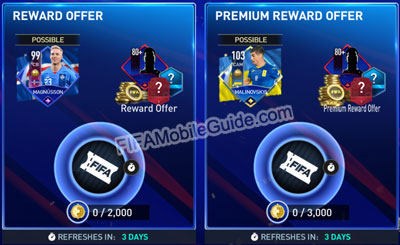 FIFA Mobile 22 National Heroes Reward Offers Chapter