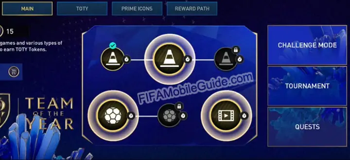 FIFA Mobile 23 TOTY Main chapter