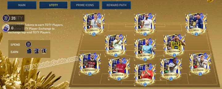 FIFA Mobile 23 UTOTY Chapter