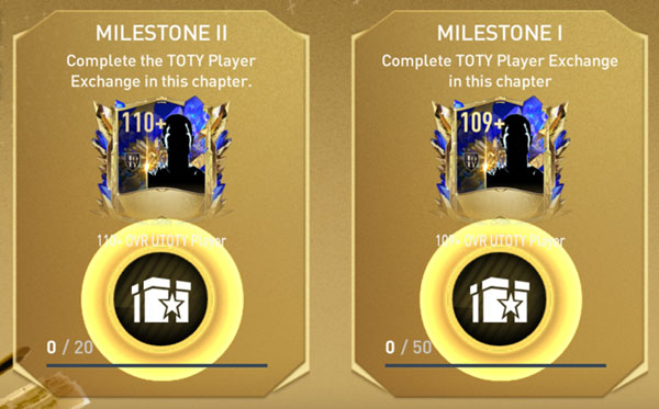 FIFA Mobile 23 UTOTY Milestones