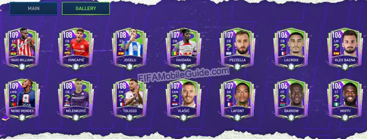 FIFA Mobile 23 What If Gallery Players 2