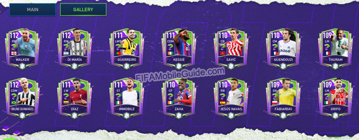 FIFA Mobile 23 What If Gallery Players