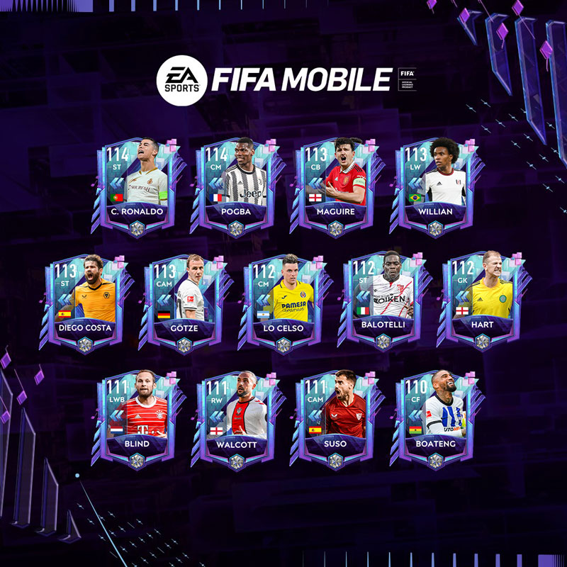 FIFA Mobile 23 Flashbacks Players Batch 2