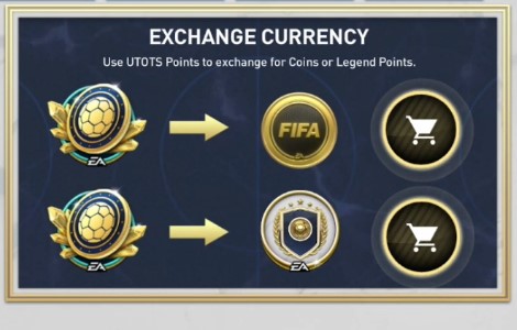 FIFA Mobile 23: Hall of Legends Exchange Currency
