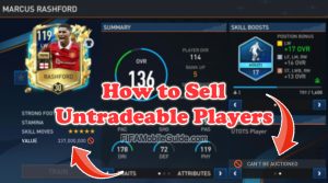 How to Sell Untradeable Players in FIFA Mobile