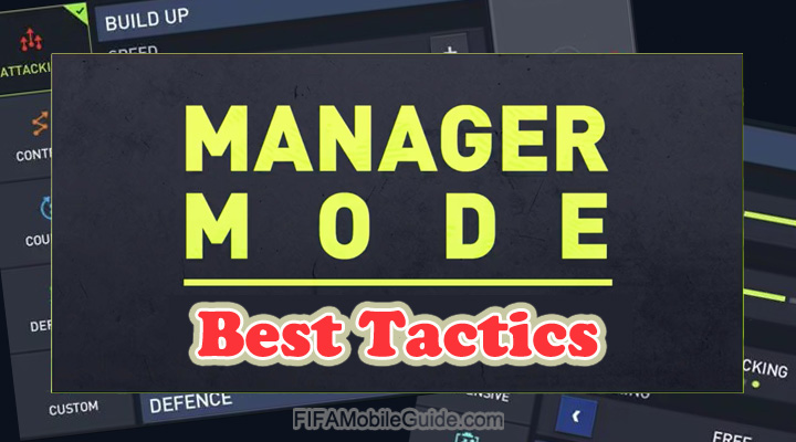 FC Mobile 24: Manager Mode Best Tactics