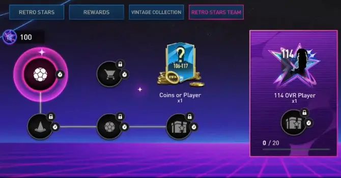 FIFA Mobile 23: Retro Stars Team