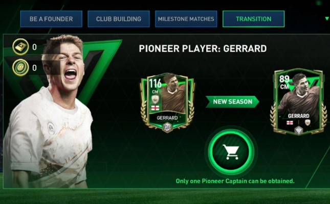 FIFA Mobile 23 Founders: Transition Pioneer Captain Steven Gerrard